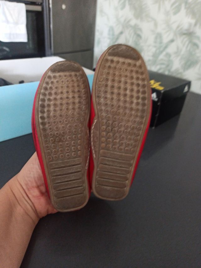 Zapatos niña rojo 27