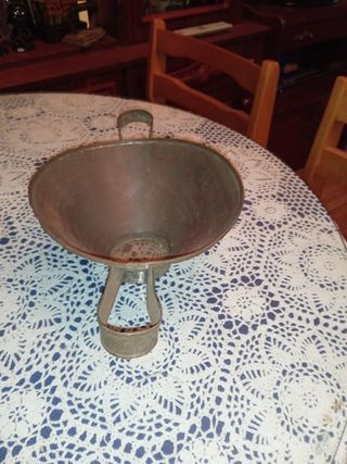 Colador o tamiz de agua o leche 