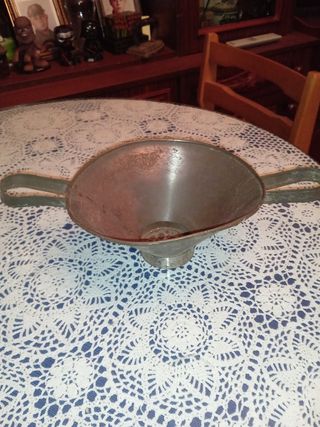 Colador o tamiz de agua o leche 