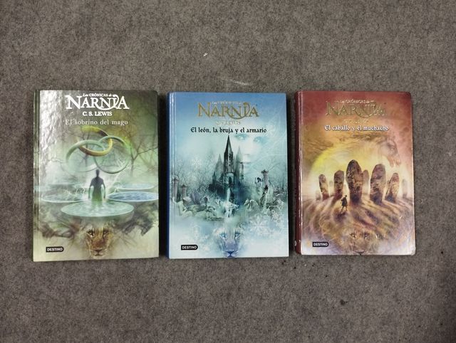 Las crónicas de Narnia 3 vol