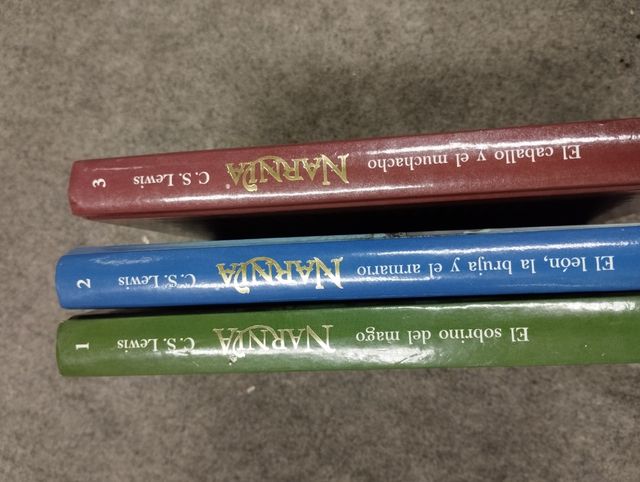 Las crónicas de Narnia 3 vol