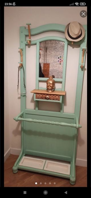 Mueble recibidor vintage