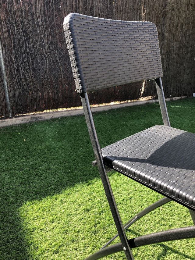 2 Sillas altas de jardin