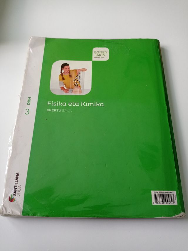 Fisika eta Kimika 3 DBH