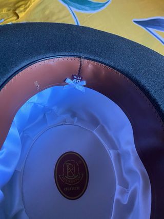 Sombrero cordobes talla 60