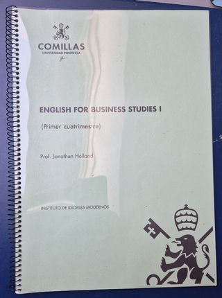 English For Bussiness Studies I