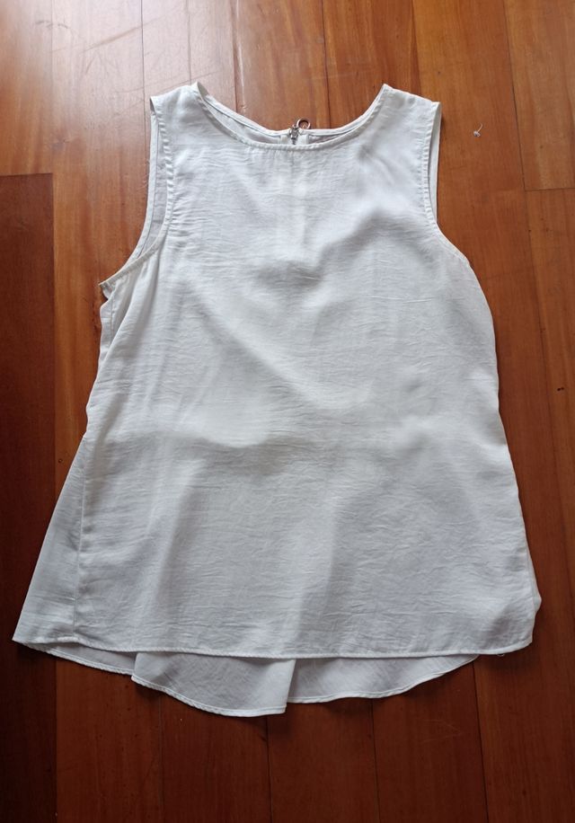 Top em cetim Pull & Bear