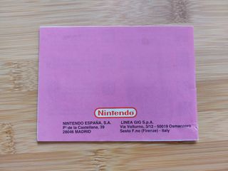 MANUALE BOMBERMAN TASCABILE SPAGNOLO NINTENDO GAME BOY