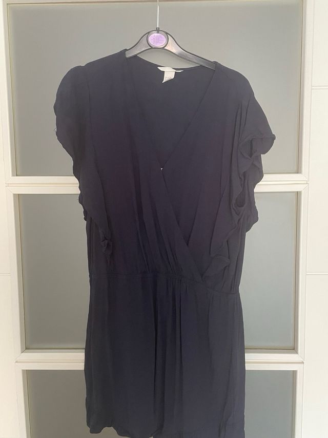 Mono corto azul marino H&M