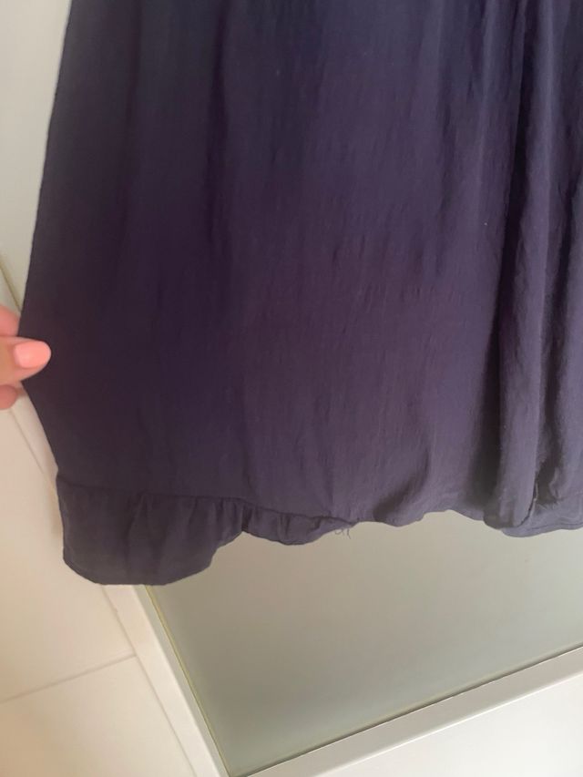 Mono corto azul marino H&M