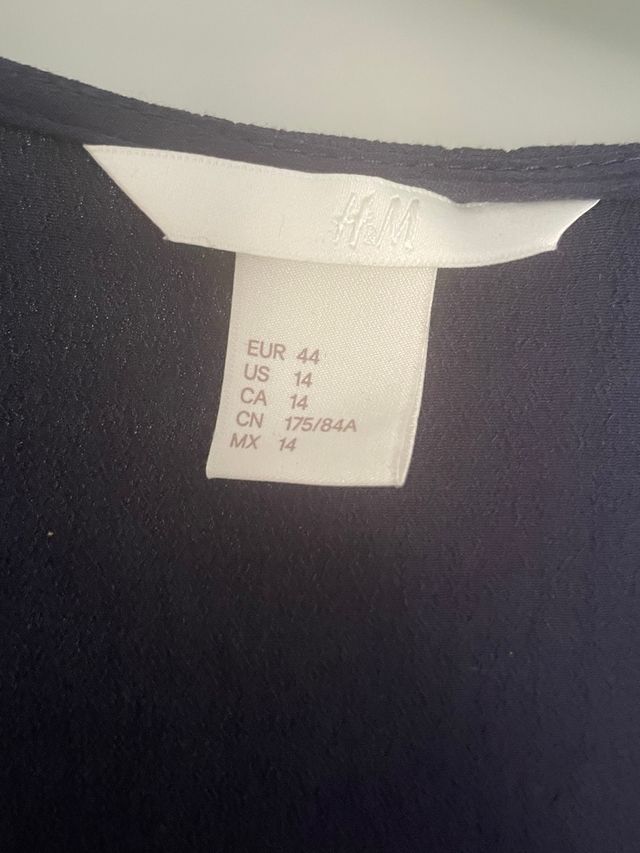 Mono corto azul marino H&M