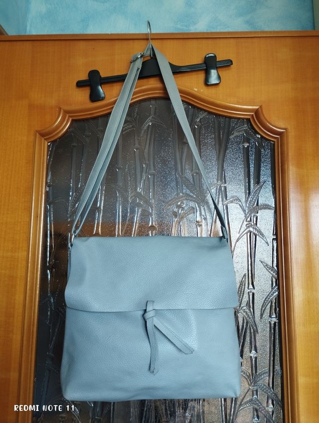Borsa tracolla grigia