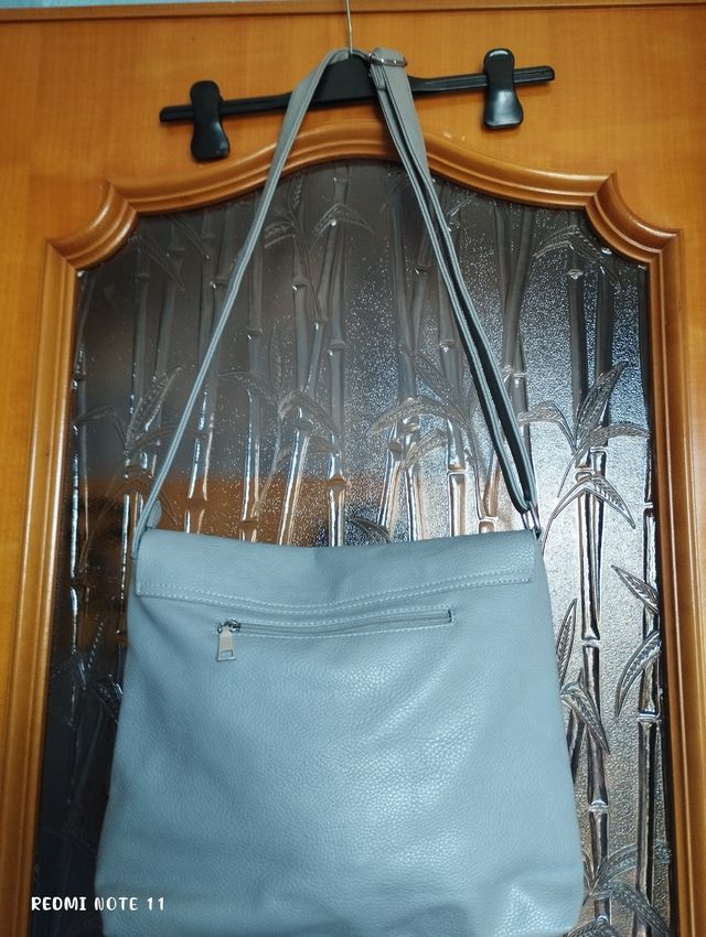 Borsa tracolla grigia