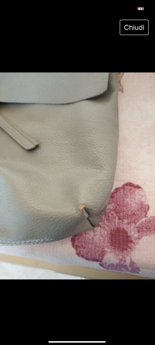 Borsa tracolla grigia