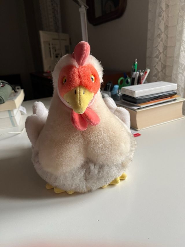 Peluche Gallina Trudi vintage