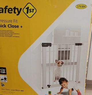 Puerta para escalera niños