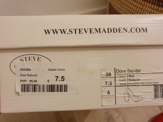 Zapato tacón Steve Madden