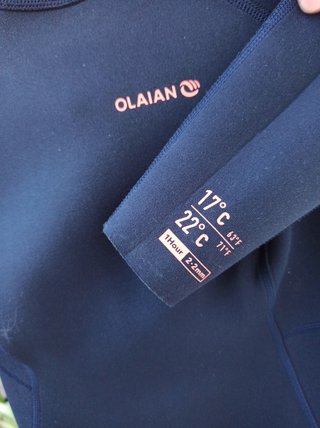 Traje largo de Neopreno para mujer