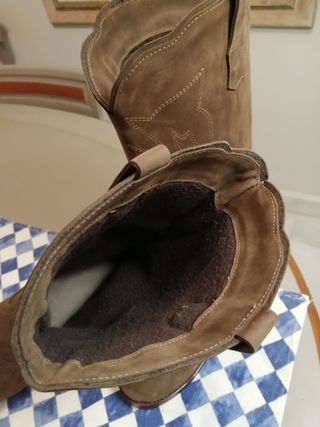 Botas Camperas- Cowboy hechas a mano. Sin Estrenar