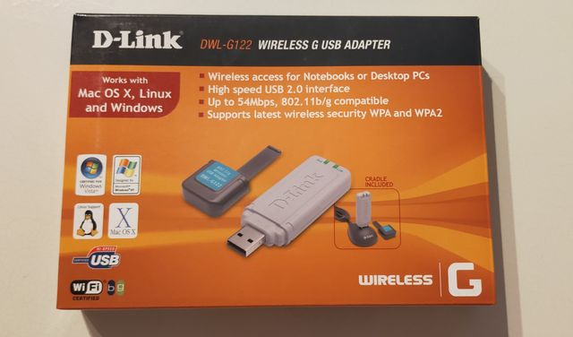 2 Antenas Omni-direcional e 1 D-link Adaptador