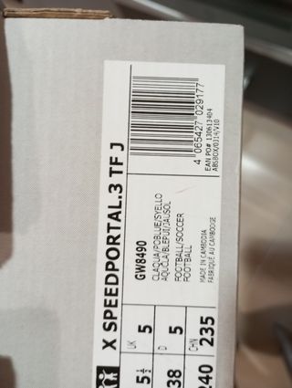 ZAPATILLAS ADIDAS FUTBOL NIÑO 