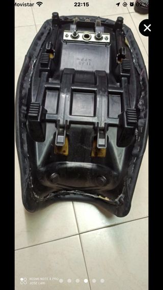 Asiento con gel Suzuki v strom 650 año 2012