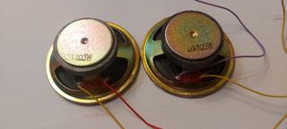 Lote 13 altavoces varias potencias y ohm