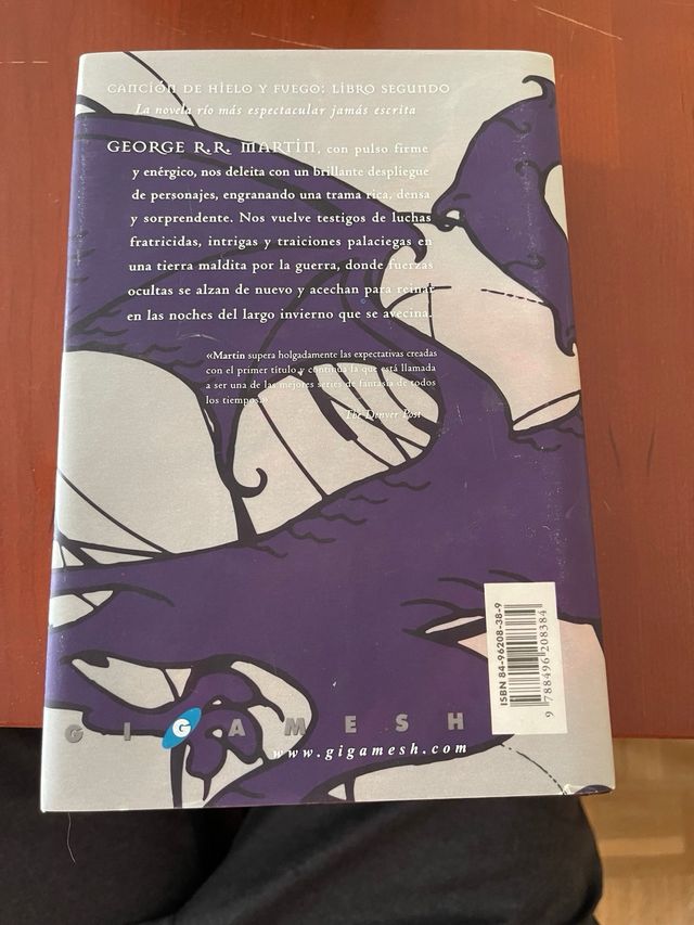 Choque de Reyes Gigamesh Tapa dura