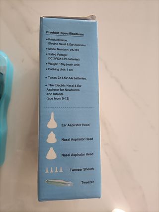 Aspiratore nasale per bambini 