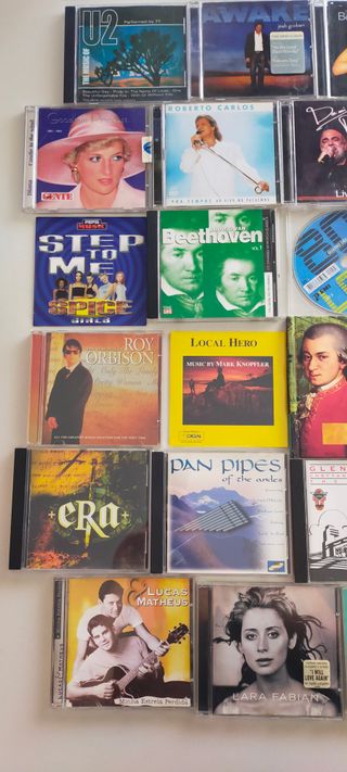 CDs Cantores estrangeiros