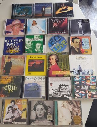 CDs Cantores estrangeiros