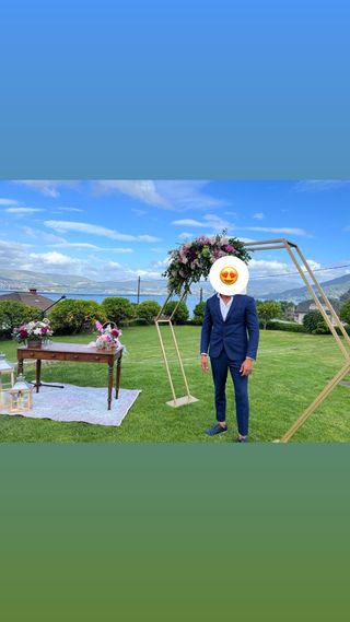 traje hombre