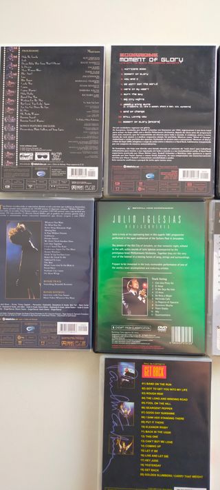 DVDs/CDs música