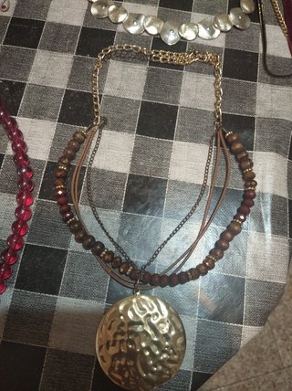 Lote de abalorios, bisutería