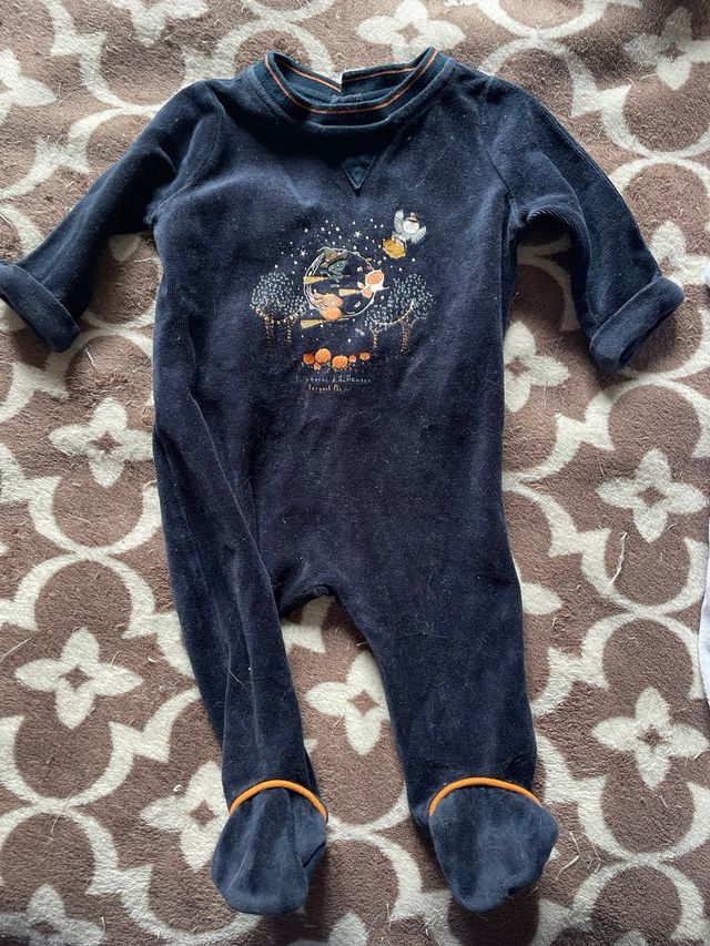 Lote pijamas invierno 3 meses