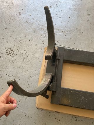 Pinza portabidones carretilla