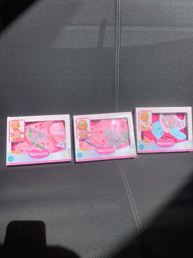 Cajitas con ropa nenuco nuevas
