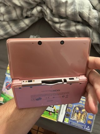 Lote nintendo 3ds con juegos funda y cargador
