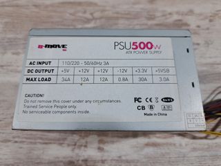Fuente BMOVE PSU500W (500W)