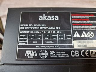 Fuente AKASA AK-P085FG (850W)
