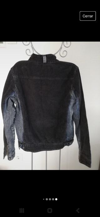 Cazadora vaquera y pana