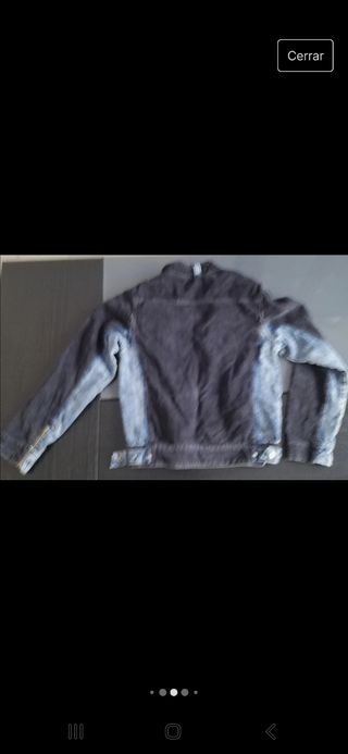 Cazadora vaquera y pana