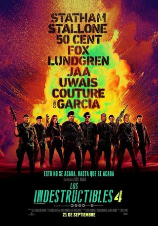 Poster Los mercenarios 4