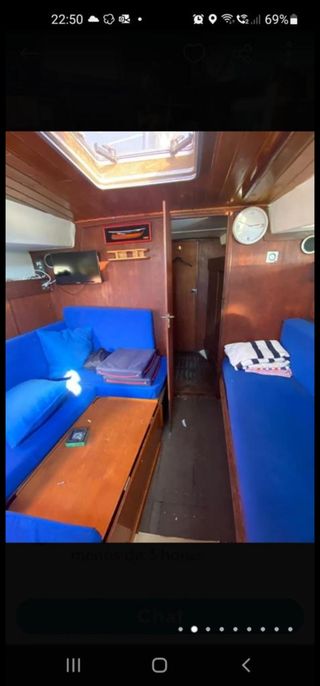 Velero orion 35 pies