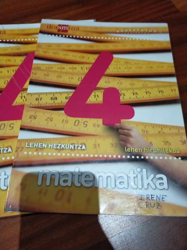 Matemáticas 4 primaria 