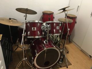 Batteria Rogers, solo casse 12”13”16”22”