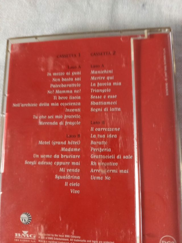 DOPPIA Cassetta "RENATO ZERO" originale