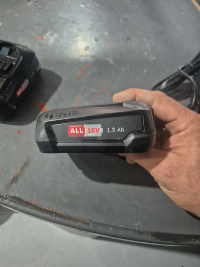 Cargador bosch y 2 baterías