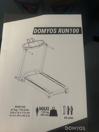 Cinta de correr Dechatlon