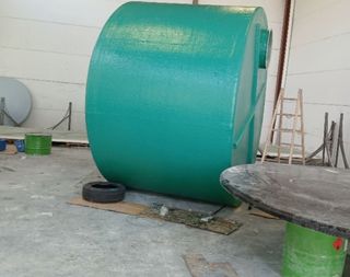 Depósito de poliéster 10.000l/15.000l/20.000l